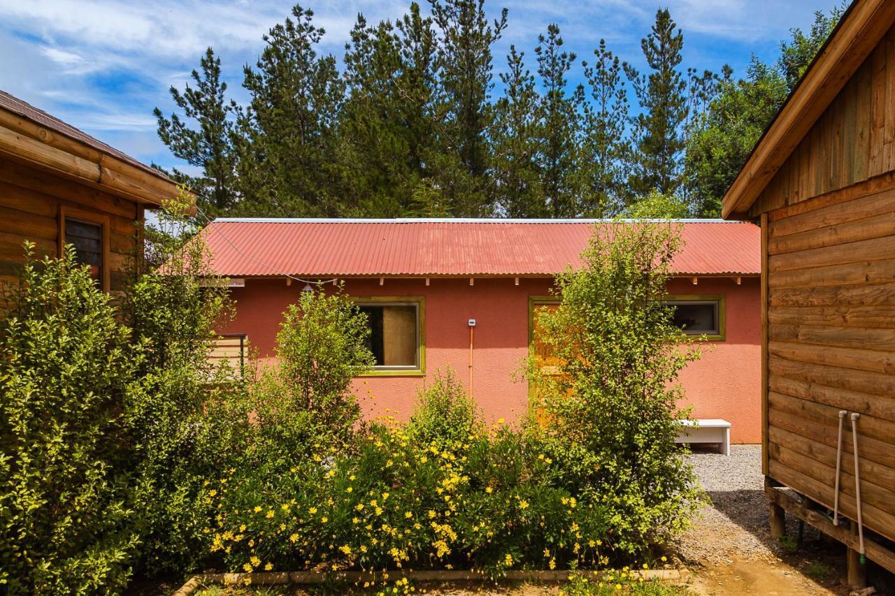 Cabana En Tunquen Con Parrilla, Fogon, Piscina Y Bosque エクステリア 写真