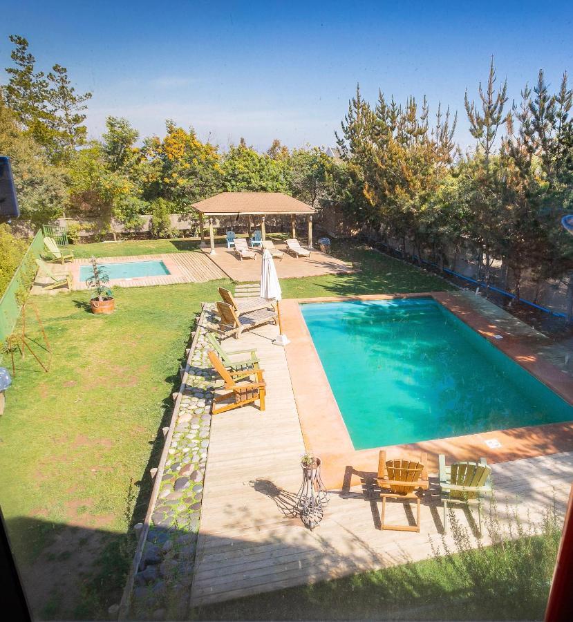 Cabana En Tunquen Con Parrilla, Fogon, Piscina Y Bosque エクステリア 写真