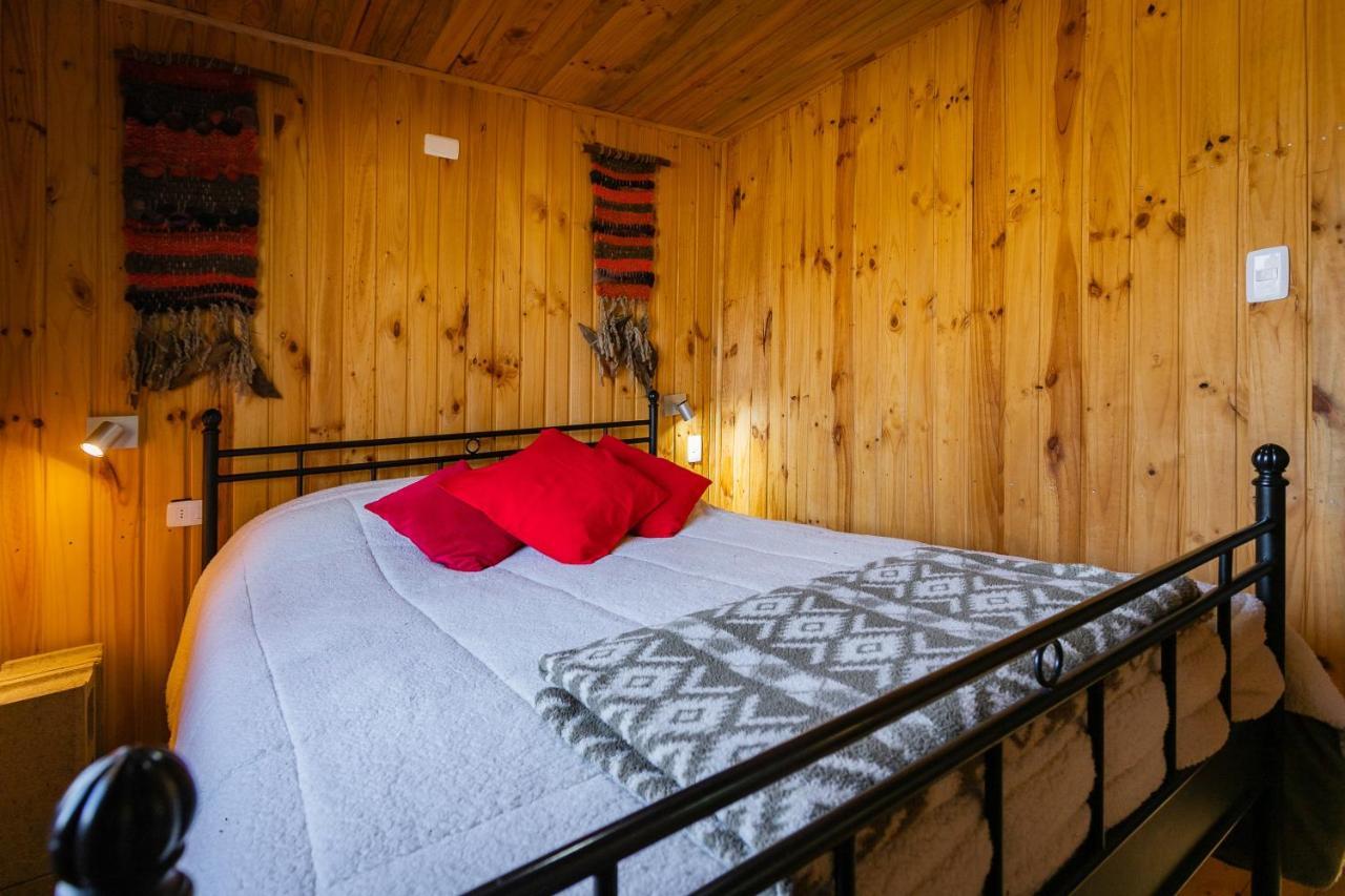 Cabana En Tunquen Con Parrilla, Fogon, Piscina Y Bosque エクステリア 写真