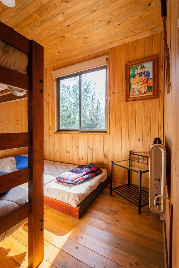 Cabana En Tunquen Con Parrilla, Fogon, Piscina Y Bosque エクステリア 写真
