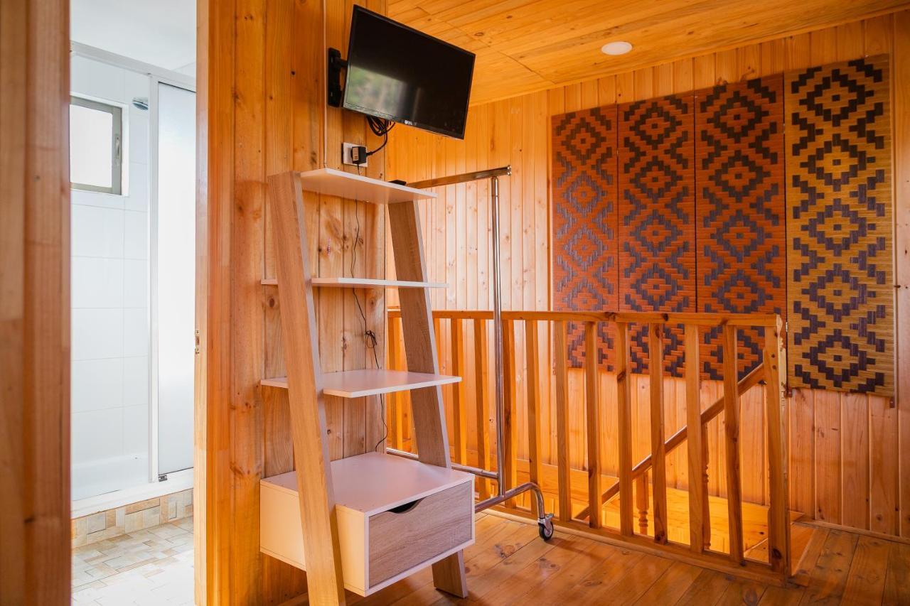 Cabana En Tunquen Con Parrilla, Fogon, Piscina Y Bosque エクステリア 写真