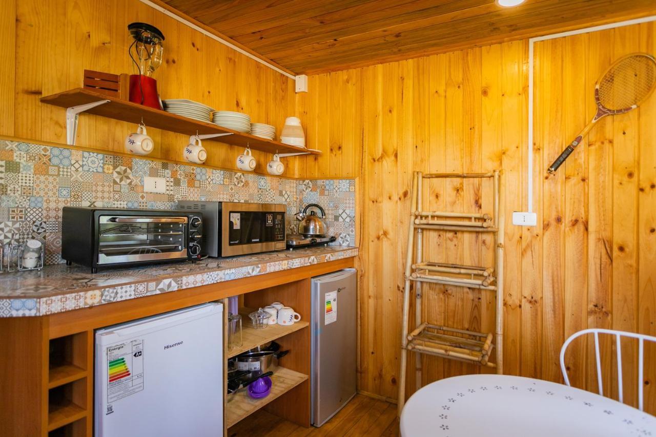 Cabana En Tunquen Con Parrilla, Fogon, Piscina Y Bosque エクステリア 写真